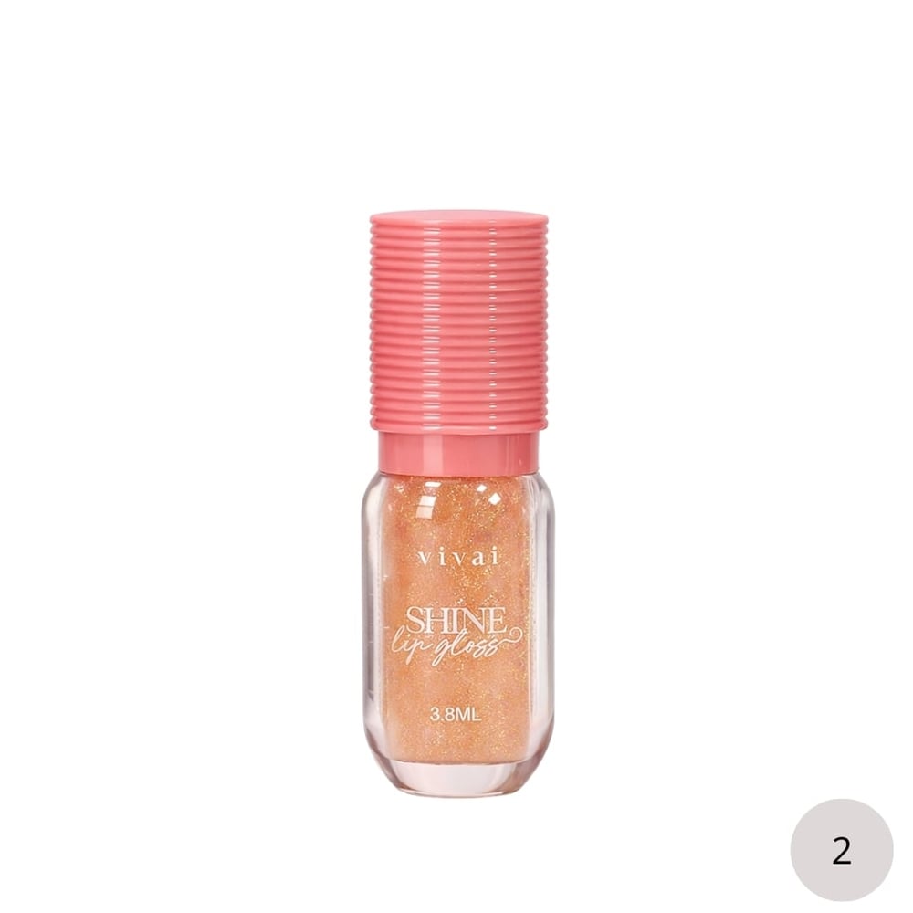 Shine Lip Gloss Colors 3,8Ml Vivai - Imagem 3