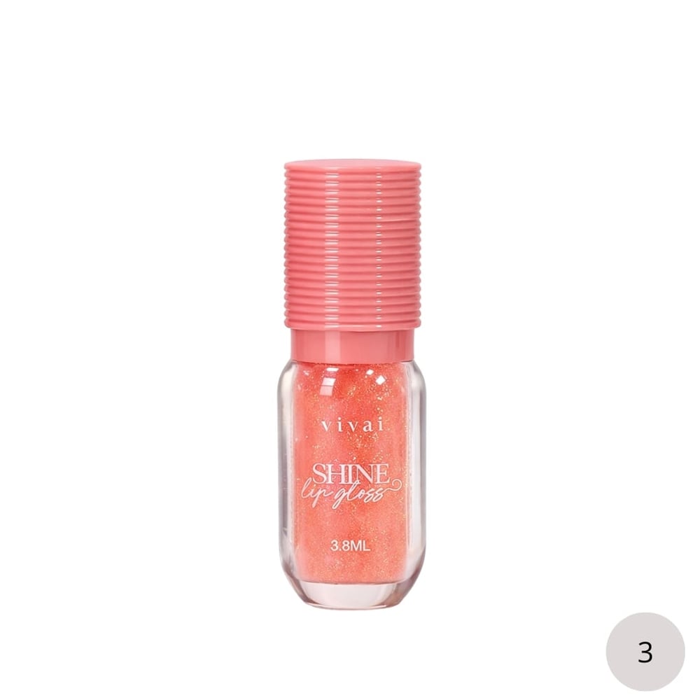 Shine Lip Gloss Colors 3,8Ml Vivai - Imagem 4
