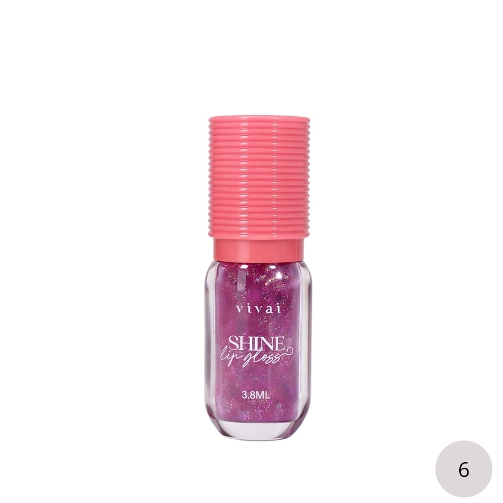 Shine Lip Gloss Colors 3,8Ml Vivai - Imagem 7