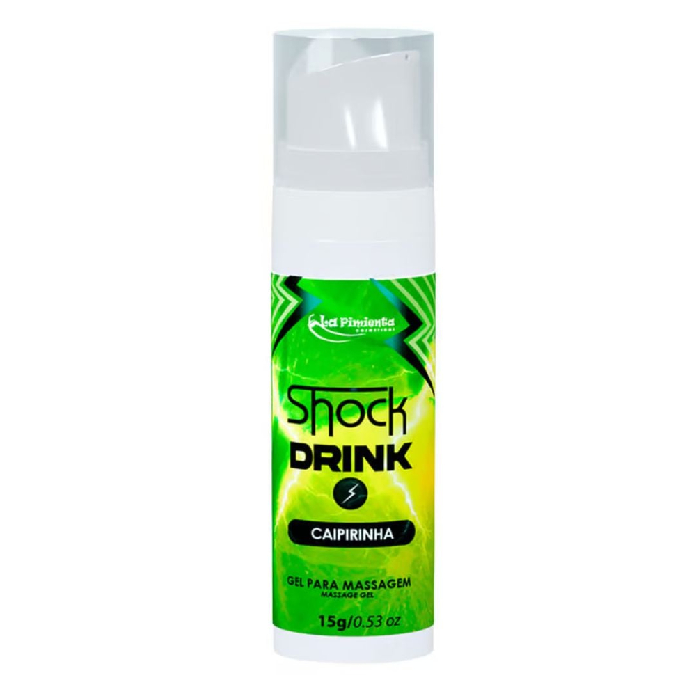 Shock Drink Gel Vibrador Líquido Excitante 15G La Pimienta - Imagem 3