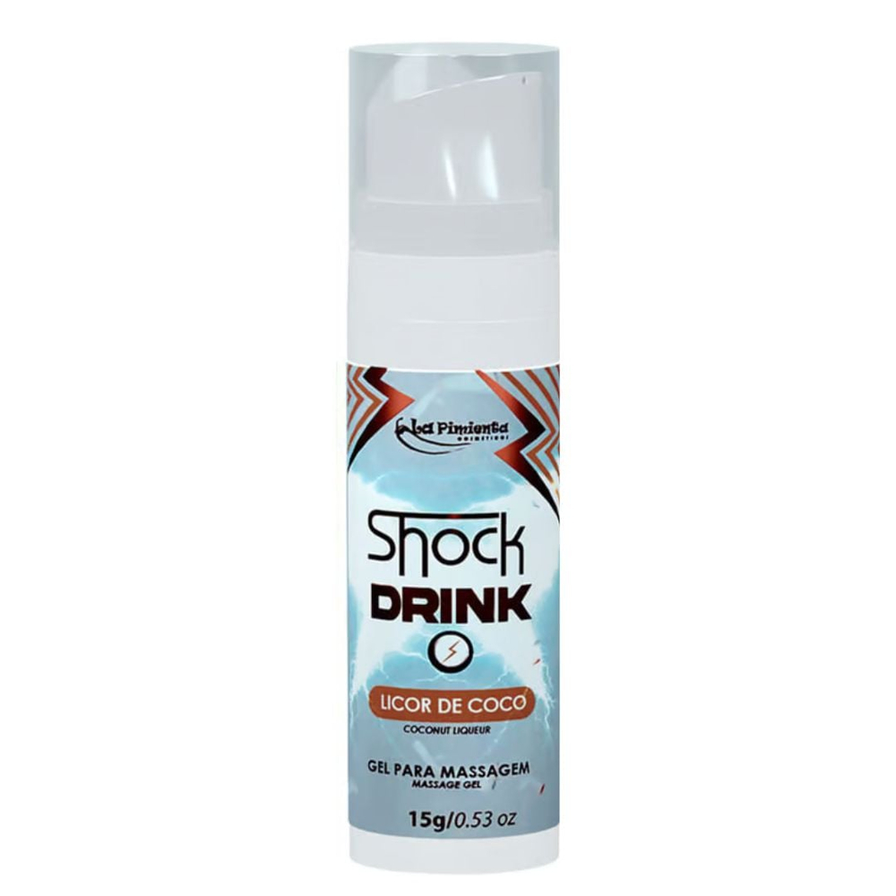 Shock Drink Gel Vibrador Líquido Excitante 15G La Pimienta - Imagem 4