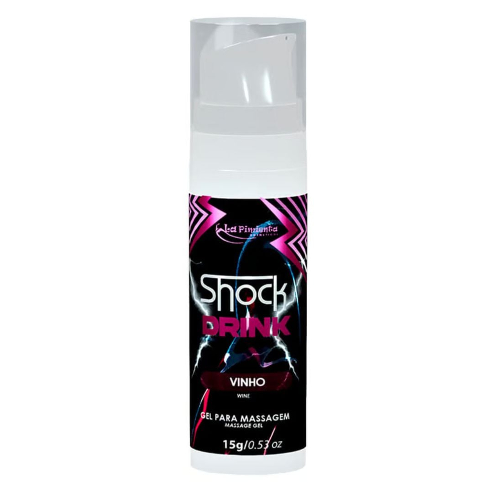 Shock Drink Gel Vibrador Líquido Excitante 15G La Pimienta - Imagem 5