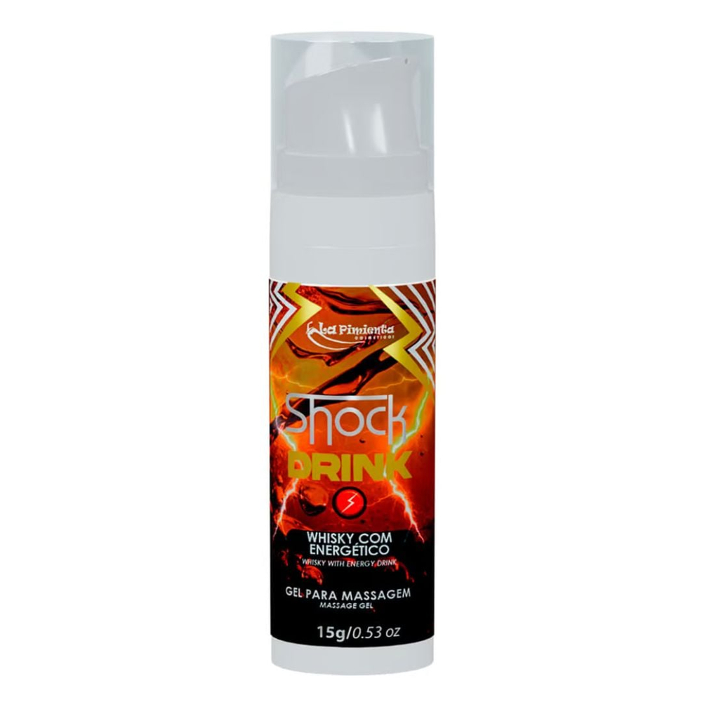 Shock Drink Gel Vibrador Líquido Excitante 15G La Pimienta - Imagem 6