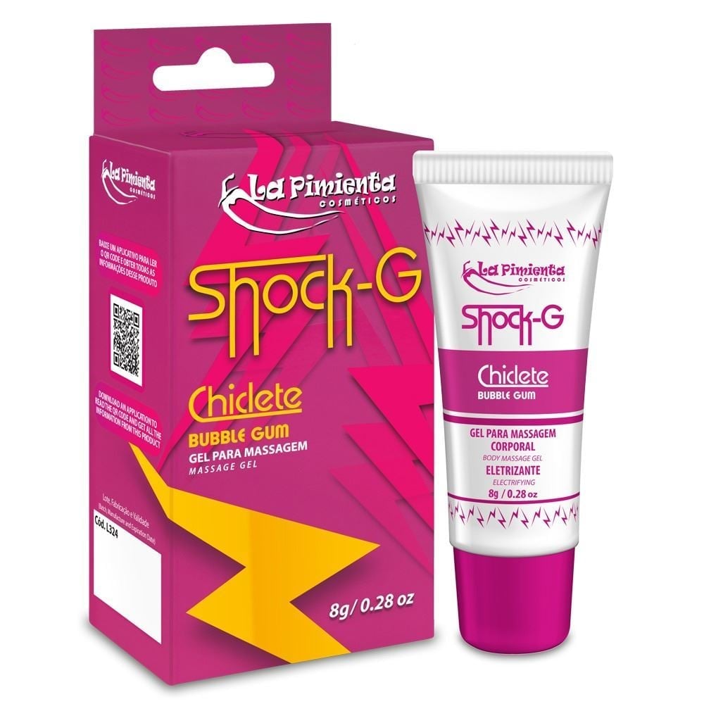 Shock - G Gel Beijável Eletrizante Excitante 8G La Pimenta - Imagem 2
