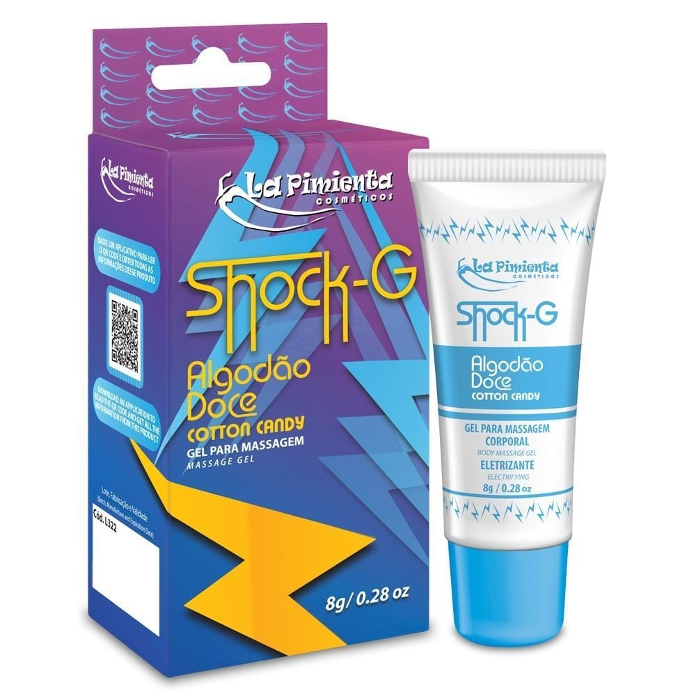Shock - G Gel Beijável Eletrizante Excitante 8G La Pimenta - Imagem 3