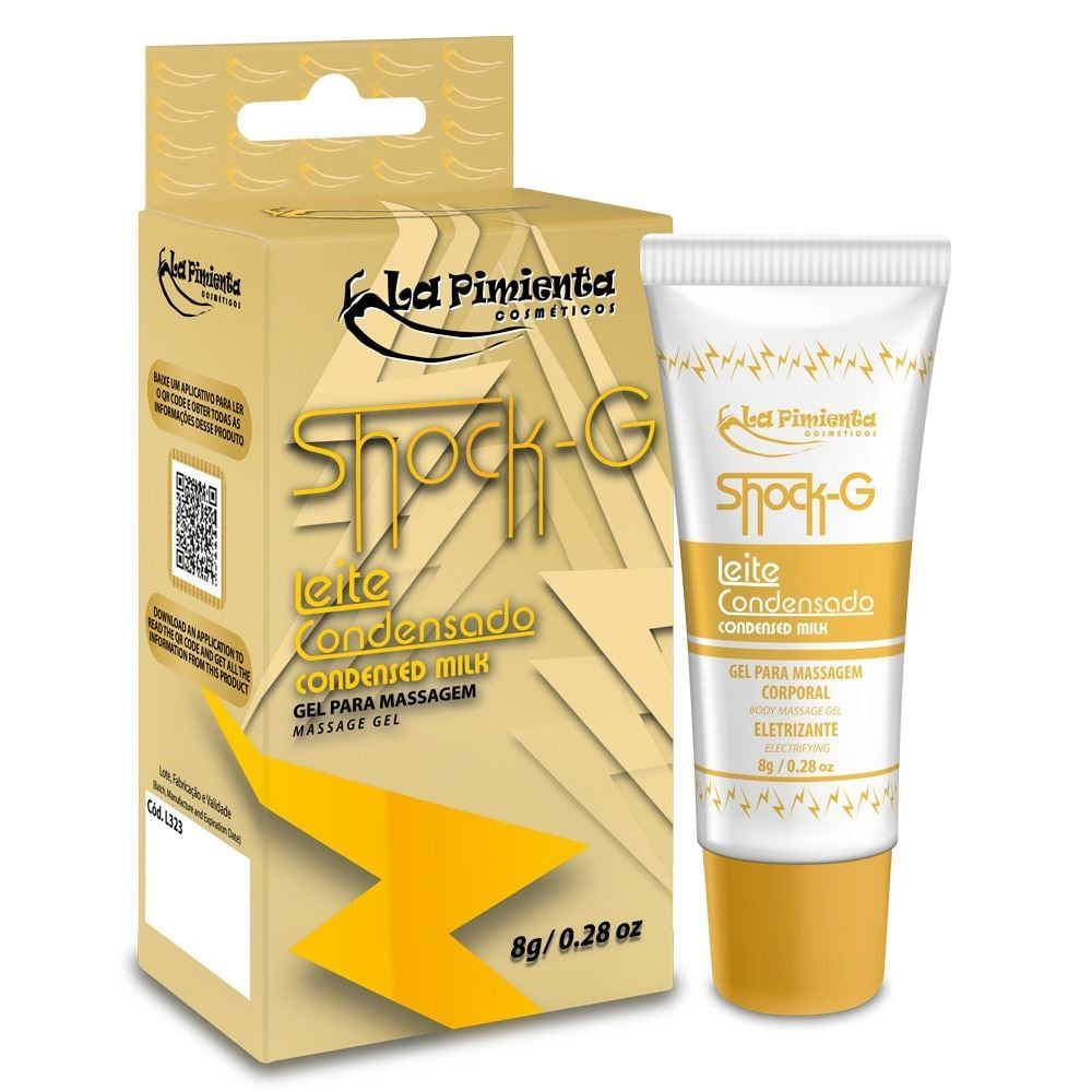 Shock - G Gel Beijável Eletrizante Excitante 8G La Pimenta - Imagem 4