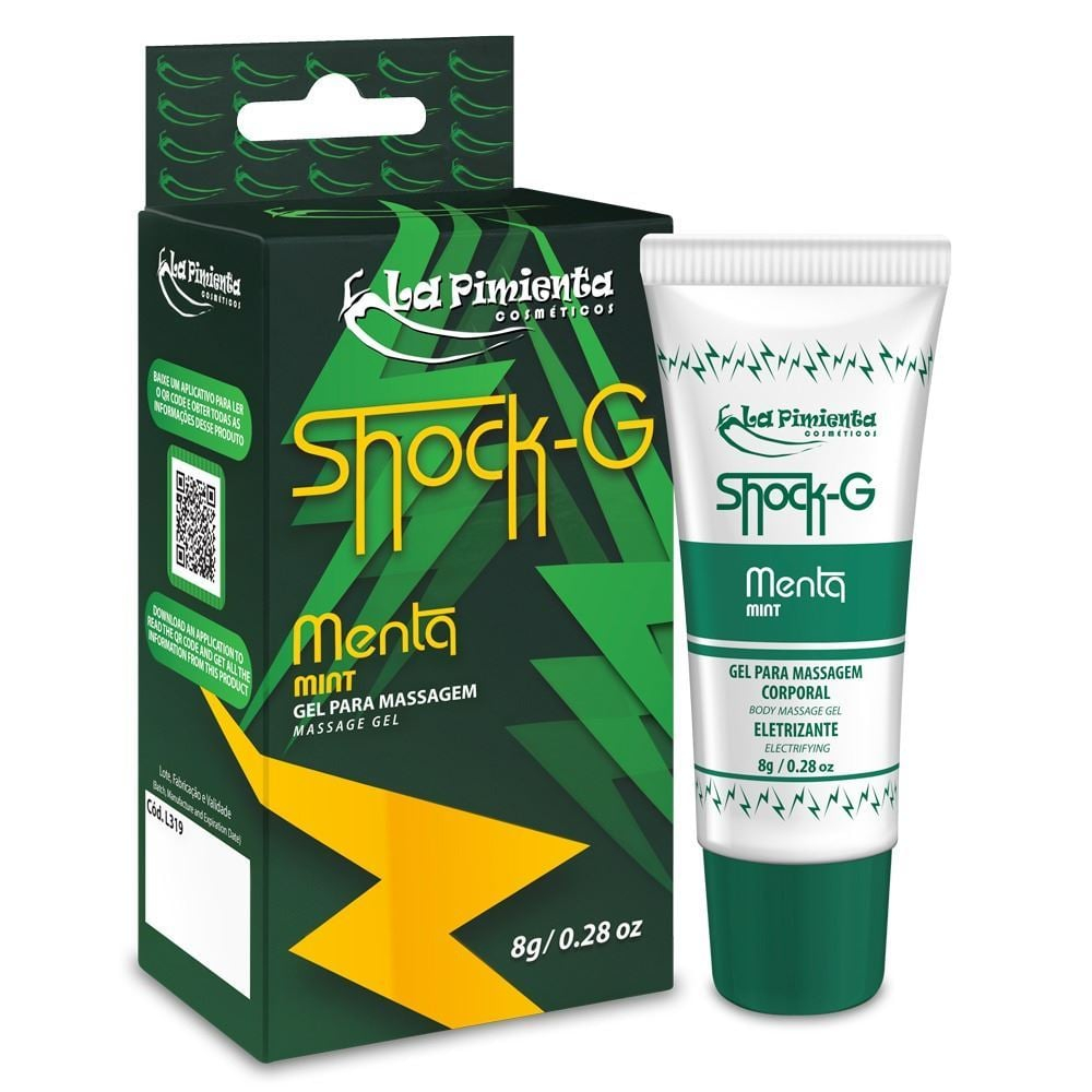 Shock - G Gel Beijável Eletrizante Excitante 8G La Pimenta - Imagem 7