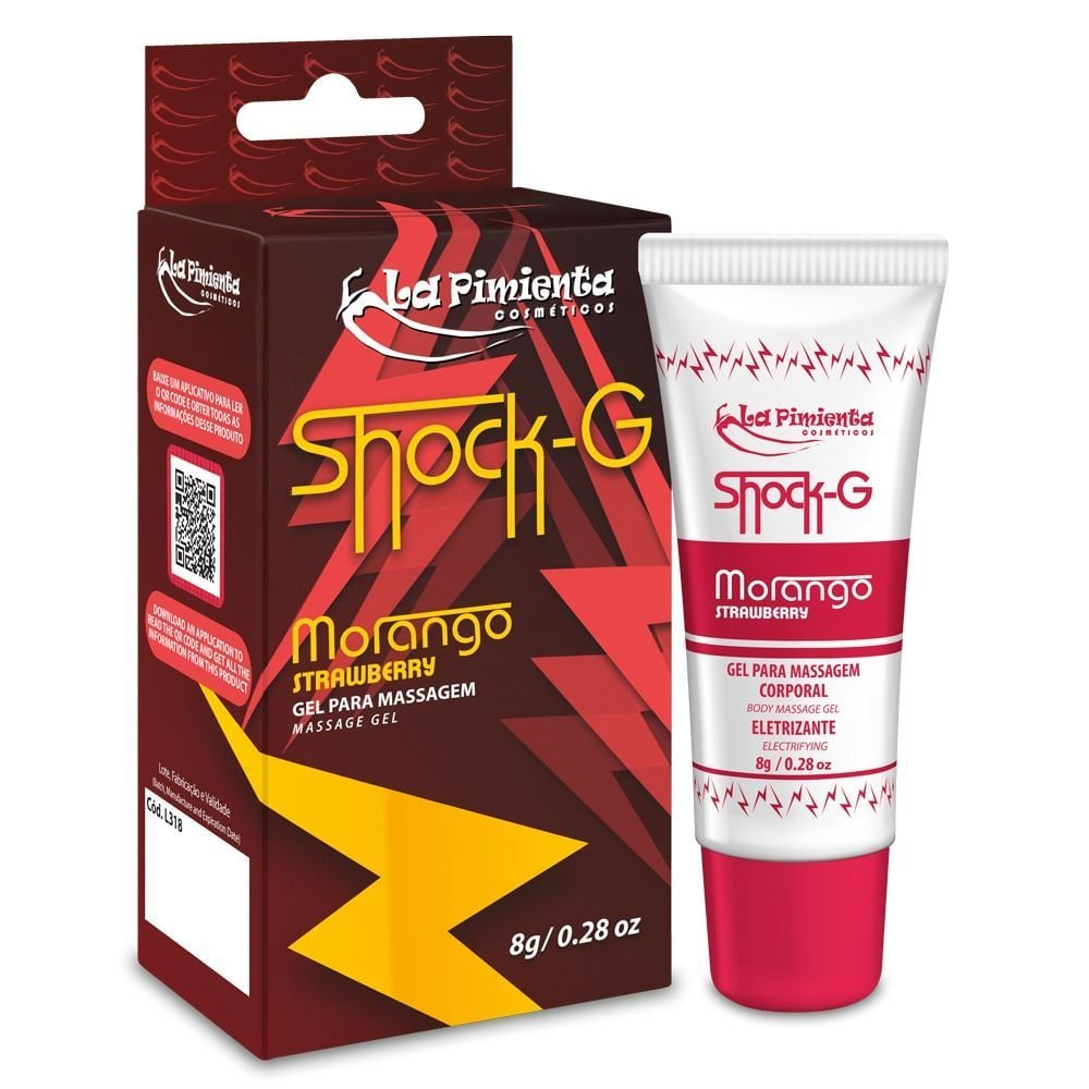 Shock - G Gel Beijável Eletrizante Excitante 8G La Pimenta - Imagem 8
