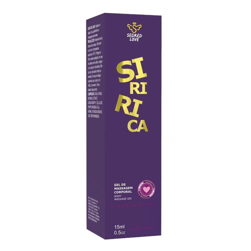 Siririca Gel Térmico Beijável Linha Exclusive 15Ml Segred Love - Imagem 3