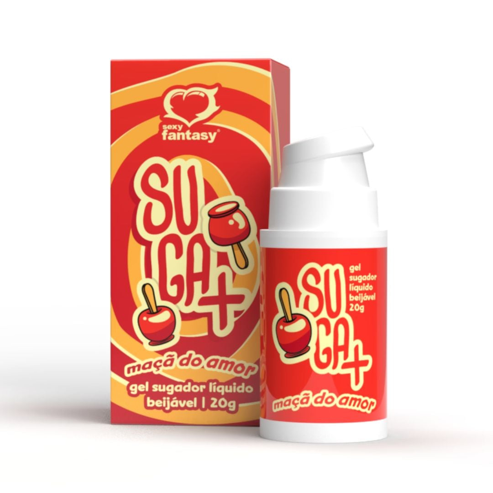 Suga+ Gel Sugador Líquido Beijável 20G Sexy Fantasy - Imagem 2