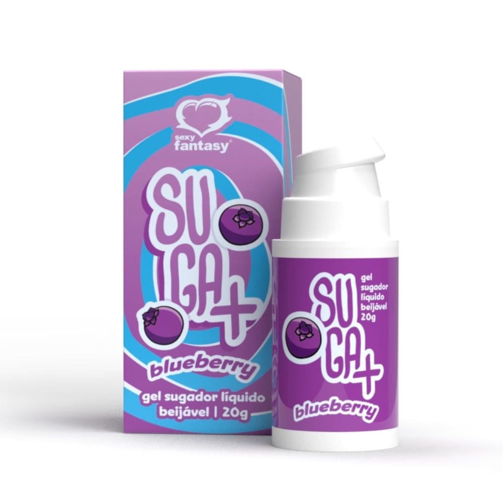 Suga+ Gel Sugador Líquido Beijável 20G Sexy Fantasy - Imagem 4