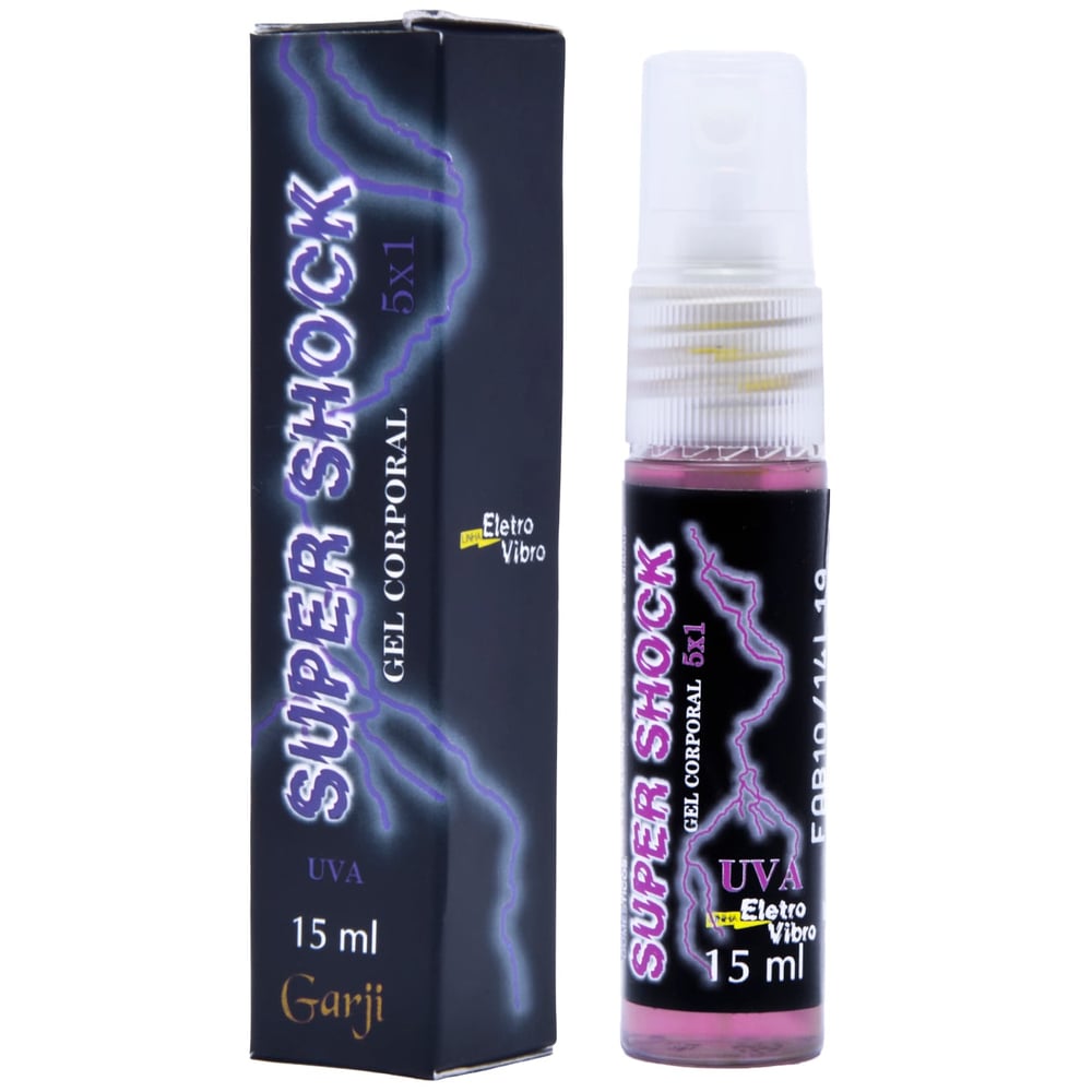Super Shock Excitante Elétrico 15Ml Garji - Imagem 4