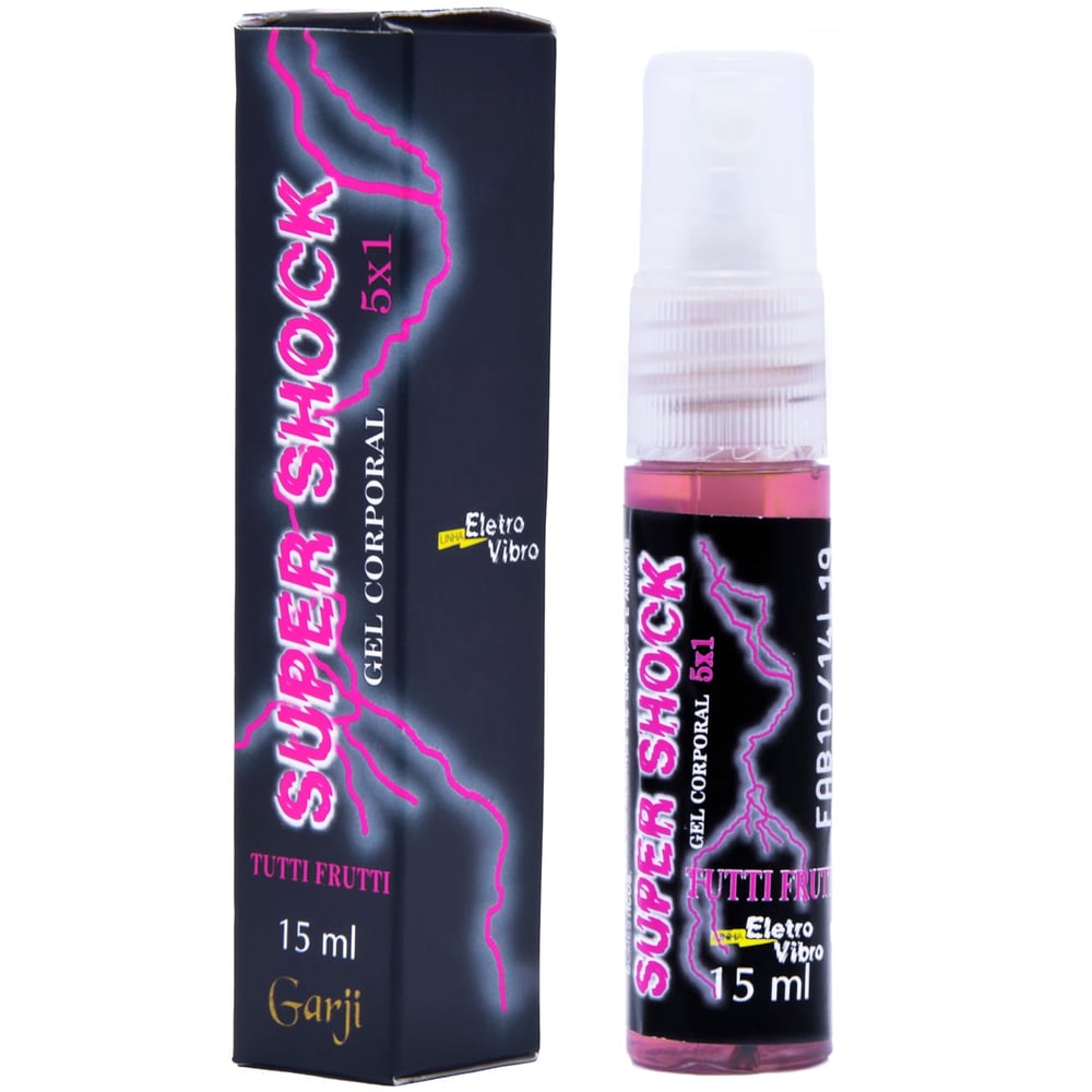 Super Shock Excitante Elétrico 15Ml Garji - Imagem 5