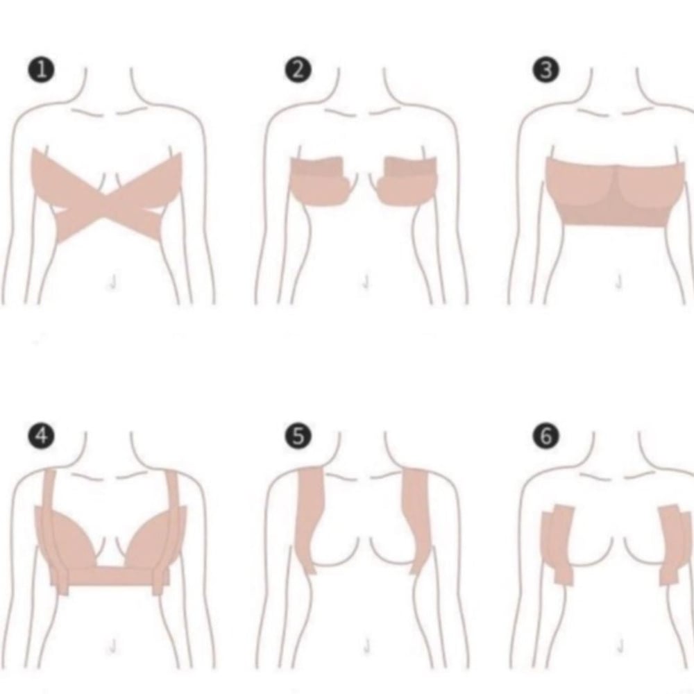 Sutiã Adesivo Levanta Seio Fita Boob Up Invisível Vibe Toys - Imagem 3
