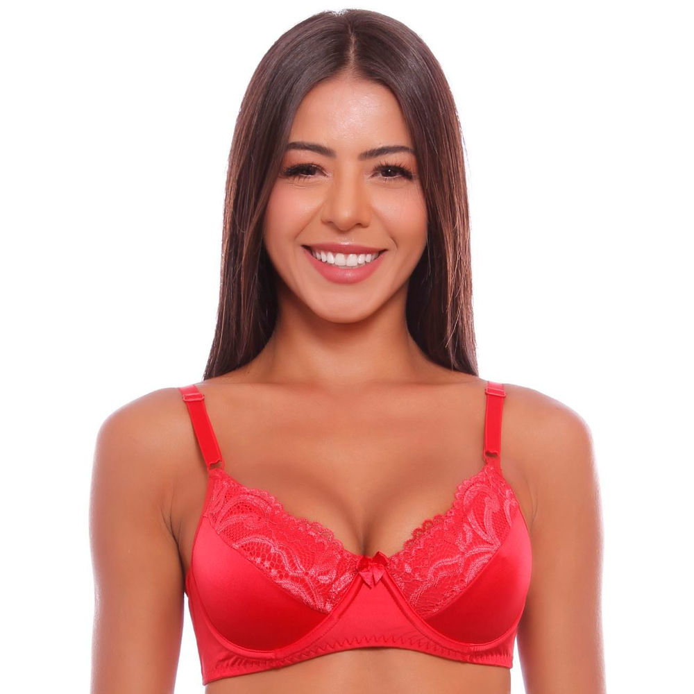 Sutiã Beauty Renda Sem Bojo Com Aro Sensual Lingerie - Imagem 9