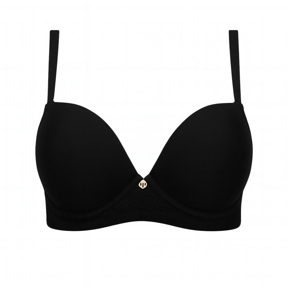 Sutiã Copa C Base De Renda Reforçado Vaydosa Lingerie - Imagem 4