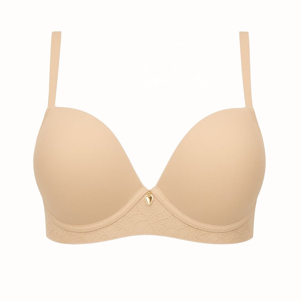 Sutiã Copa C Base De Renda Reforçado Vaydosa Lingerie - Imagem 5