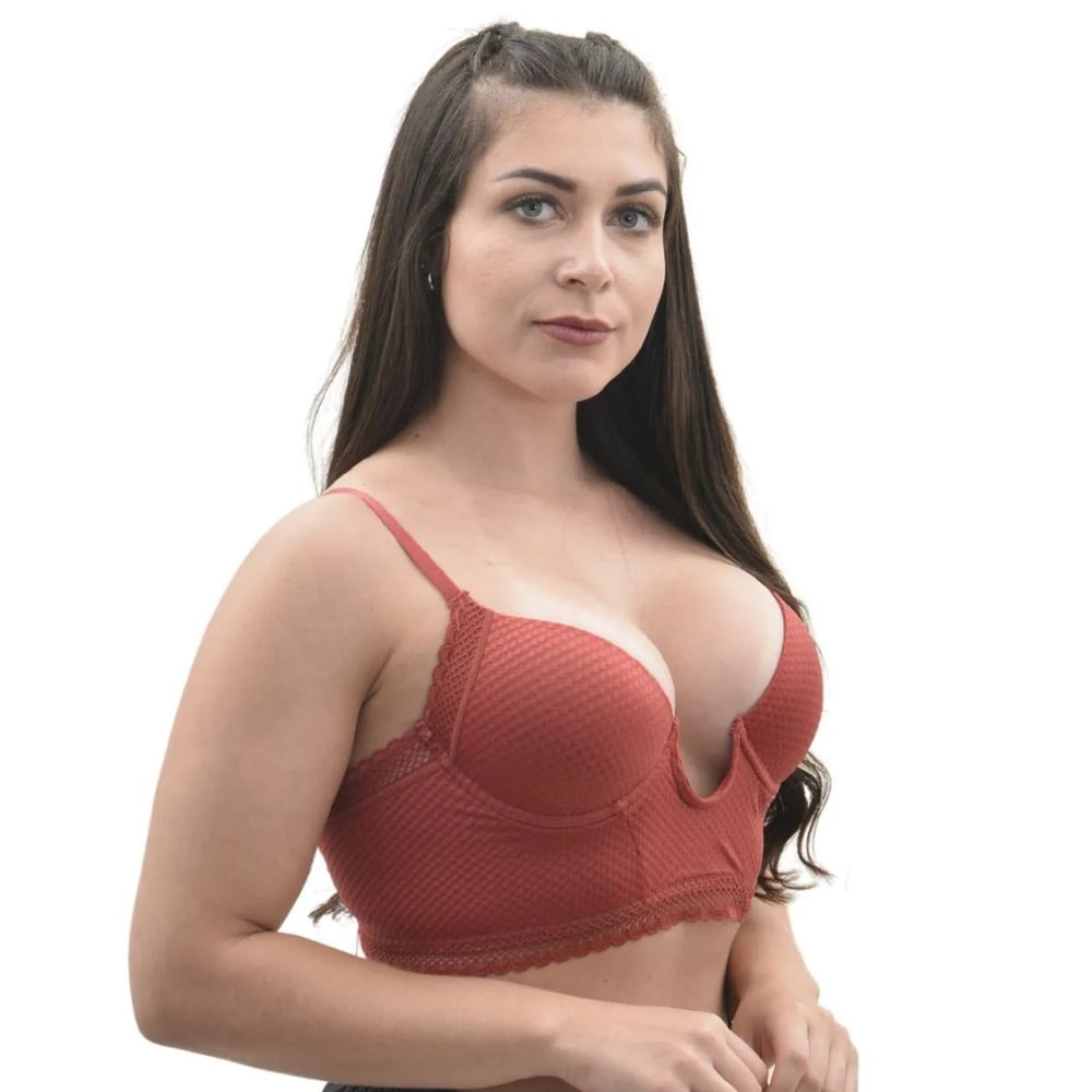 Par De Tapa Mamilo Em Formato De Coração Yaffa Lingerie - Imagem 10