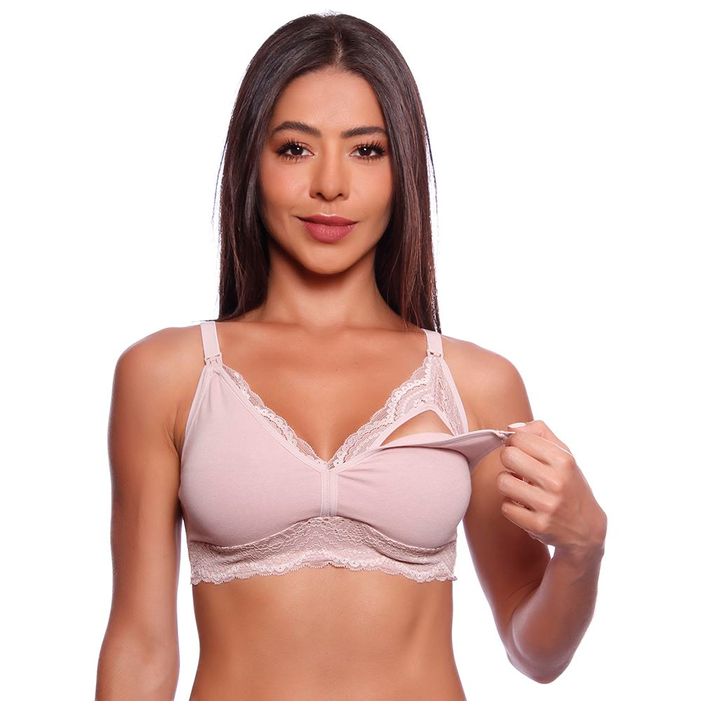 Sutiã De Amamentação Com Renda Eco Gloss Nayane - Imagem 8