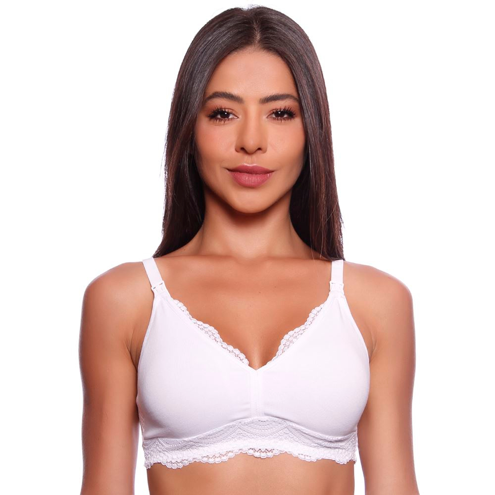Sutiã De Amamentação Com Renda Eco Gloss Nayane - Imagem 4