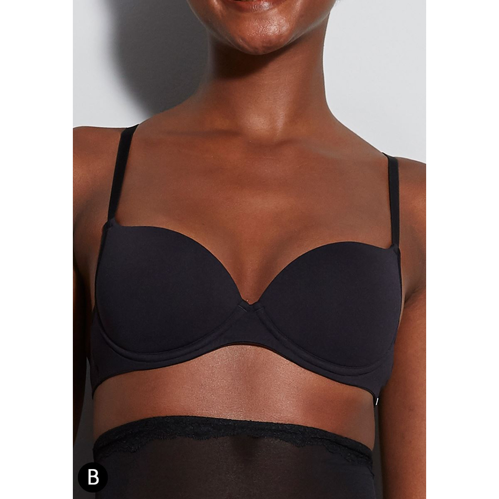 Sutiã Meia Taça Em Microfibra Hope Lingerie - Imagem 3