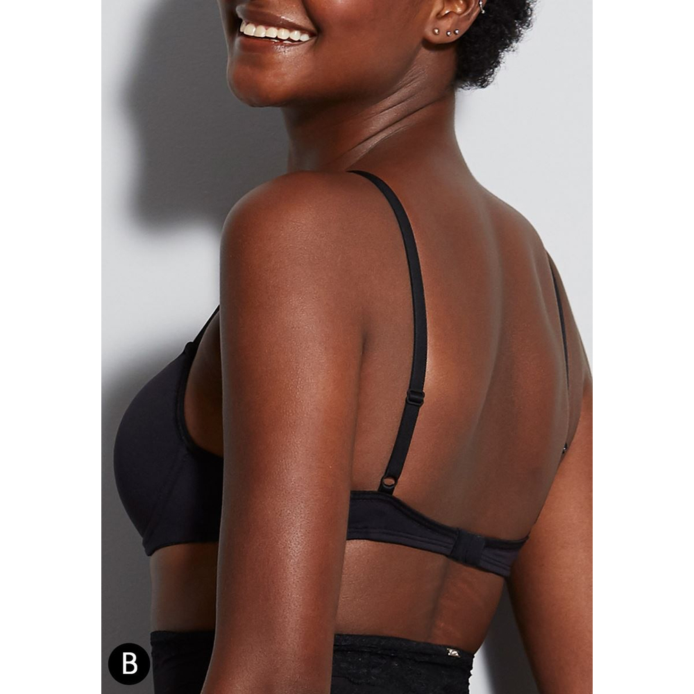 Sutiã Meia Taça Em Microfibra Hope Lingerie - Imagem 4