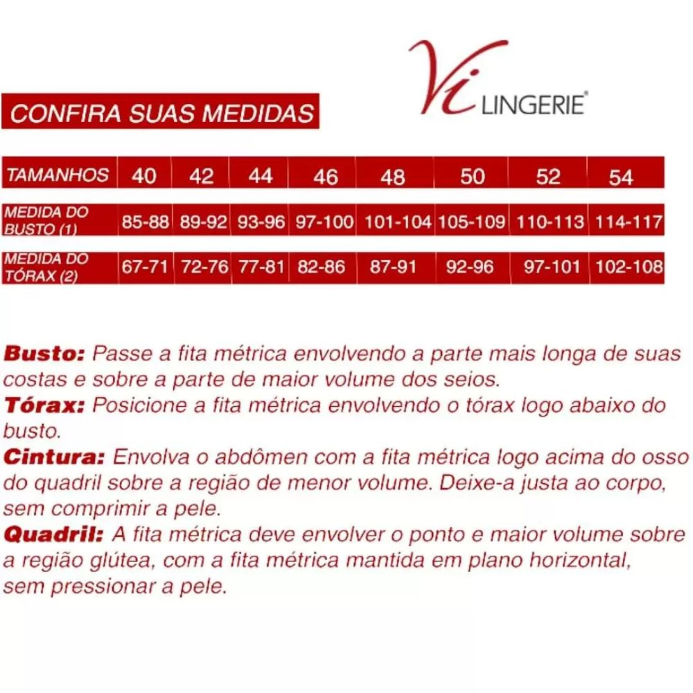 Sutiã Moldado Duplo Com Alça Confort Vi Lingerie - Imagem 3