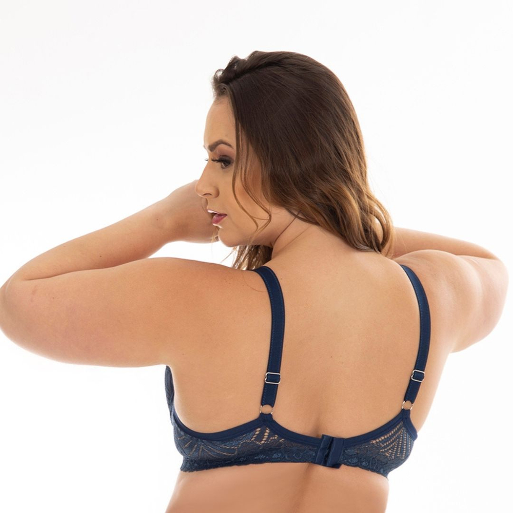 Sutiã Plus Size Em Renda Reforçado Patitex - Imagem 10