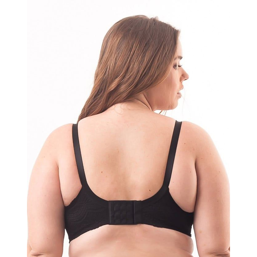 Sutiã Plus Size Redutor Com Bojo E Aro Em Renda Estruturada Nayane - Imagem 6