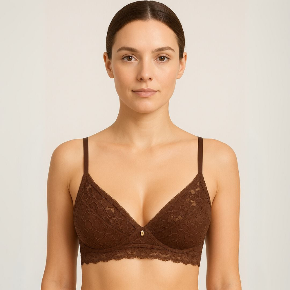 Sutiã Rendado Sem Bojo Com Aro Vaydosa Lingerie - Imagem 2