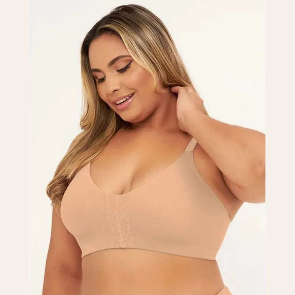 Sutiã Top Plus Size Sem Bojo Sem Aros Econfort - Imagem 6