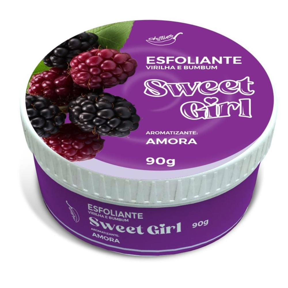 Sweet Girl Esfoliante Para Virilha E Bumbum 90G Chillies - Imagem 2
