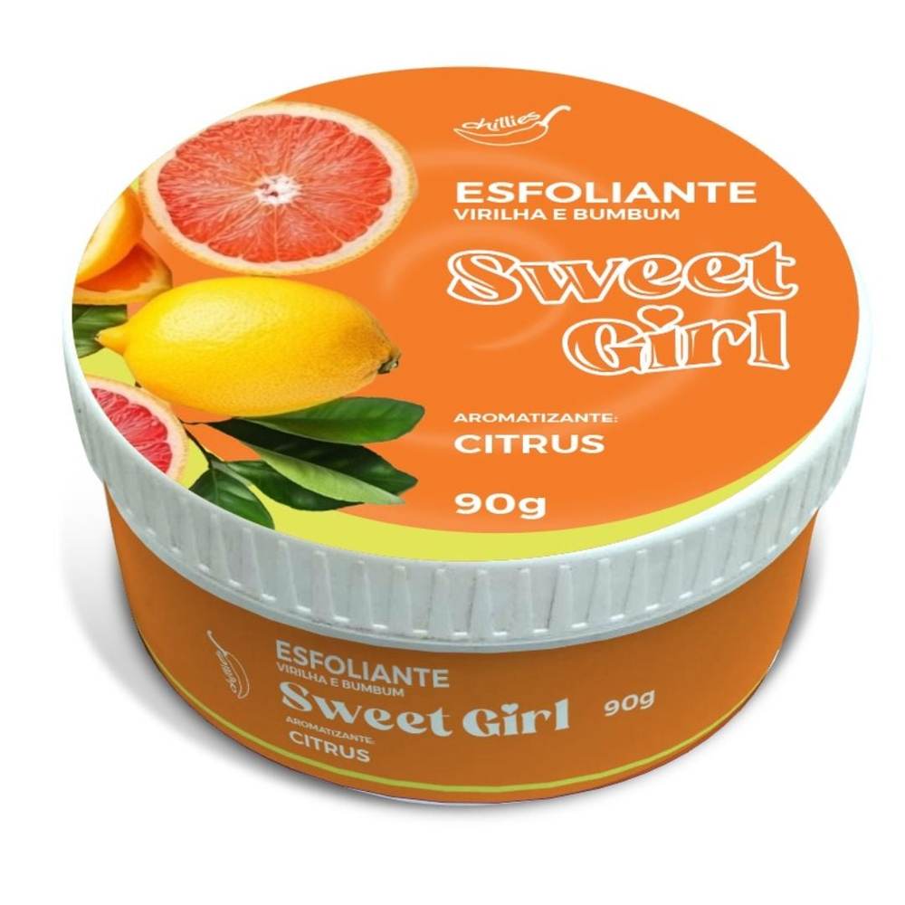 Sweet Girl Esfoliante Para Virilha E Bumbum 90G Chillies - Imagem 4