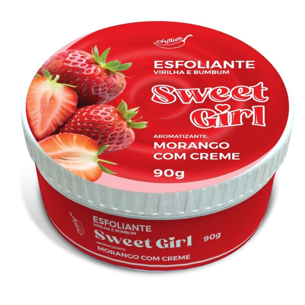 Sweet Girl Esfoliante Para Virilha E Bumbum 90G Chillies - Imagem 6