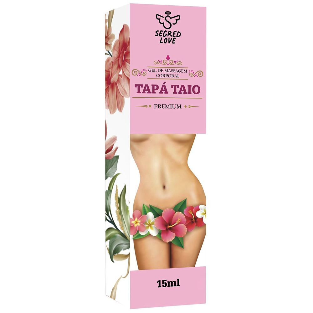 Tapá Taio Gel Para Massagem 15Ml Secret Love - Imagem 3
