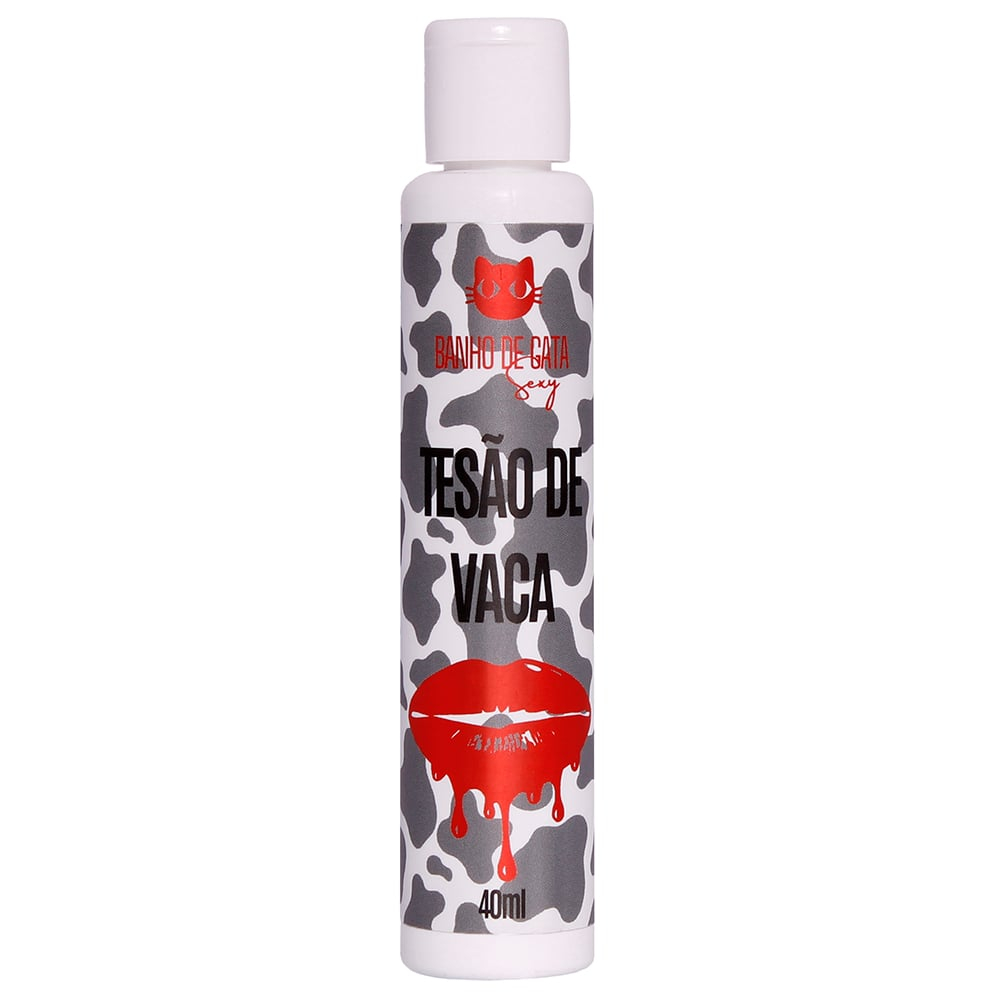 Tesão De Vaca Gel De Massagem 40Ml Banho De Gata