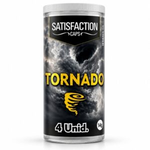 Tornado Bolinha Com Óleo Corporal 04 Unidades Satisfaction Caps