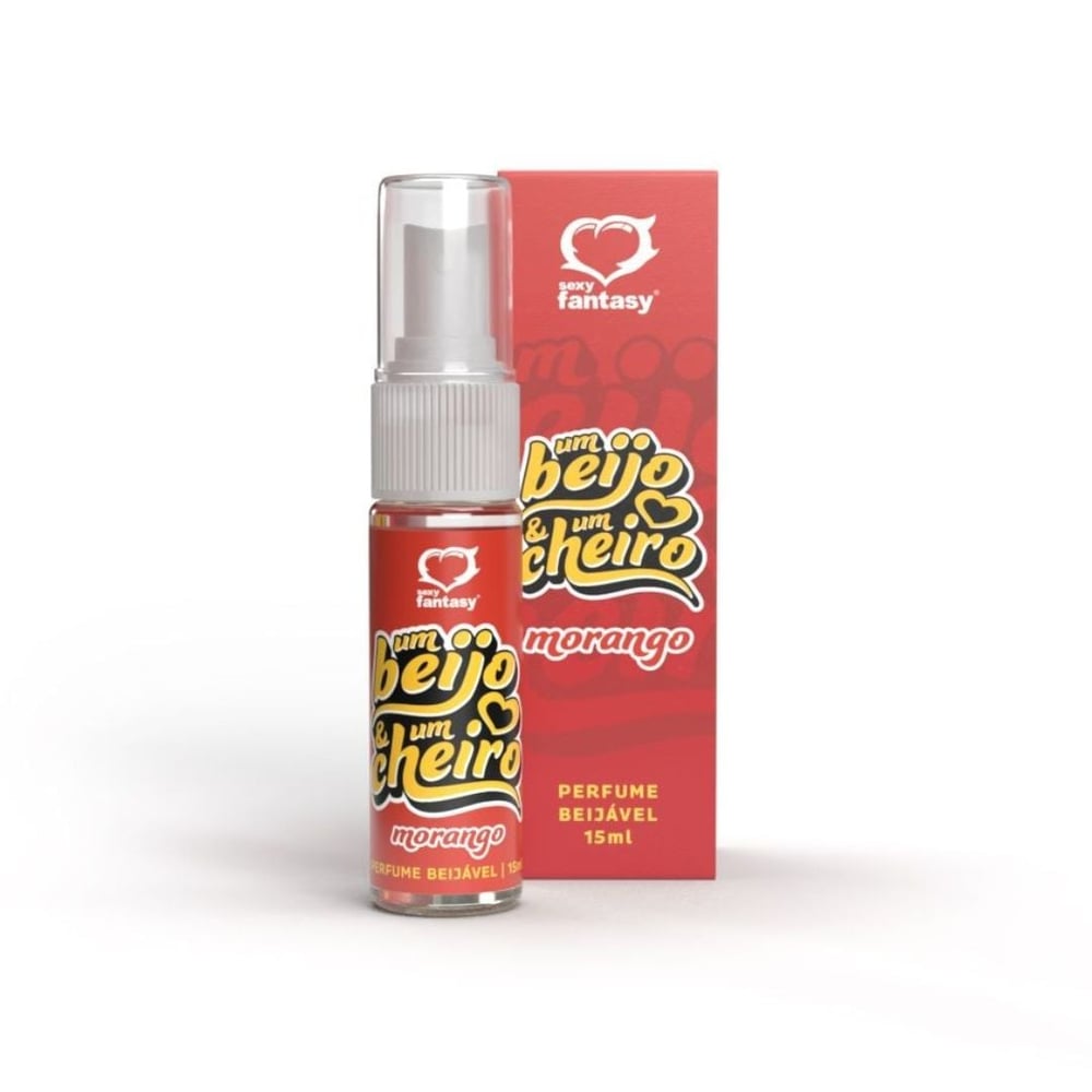 Um Beijo E Um Cheiro Perfume Beijável 15Ml Sexy Fantasy - Imagem 2