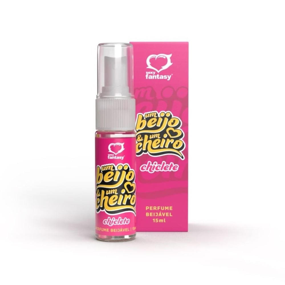 Um Beijo E Um Cheiro Perfume Beijável 15Ml Sexy Fantasy - Imagem 4