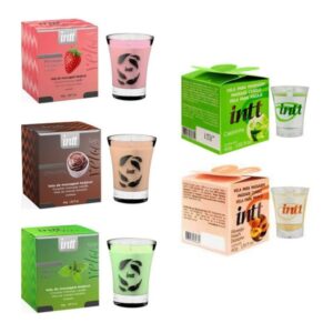 Vela Beijável Aromatizada 40G Intt