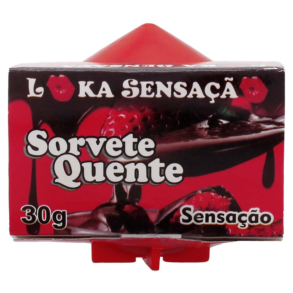 Vela Comestível Sorvete Quente Loka Sensação - Imagem 3