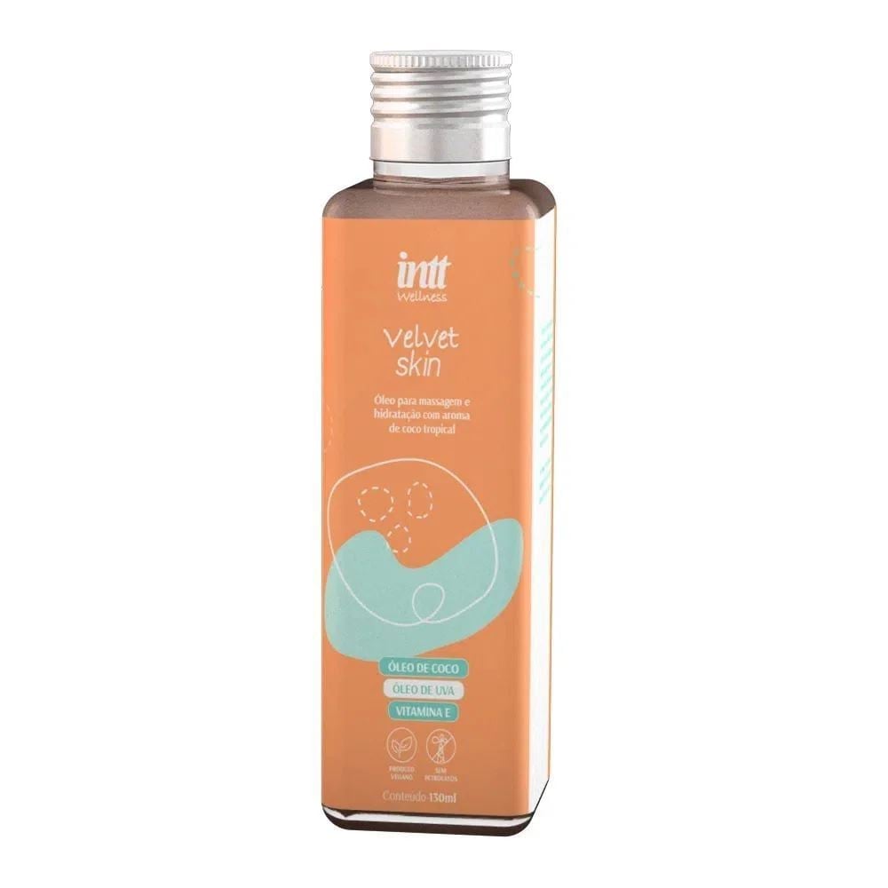 Velvet Skin Óleo Corporal Para Massagem 130Ml Intt - Imagem 2