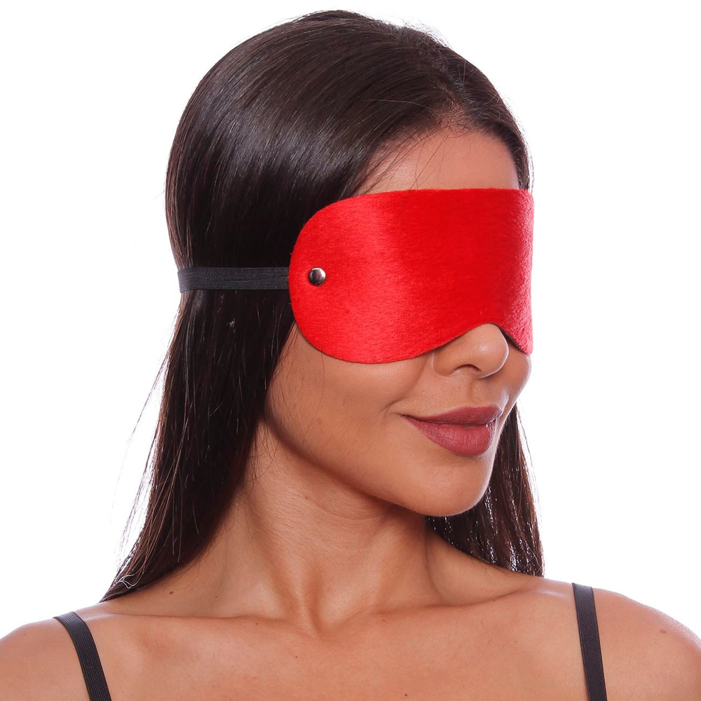 Venda Tapa Olhos Pelucia Dominatrix - Imagem 2