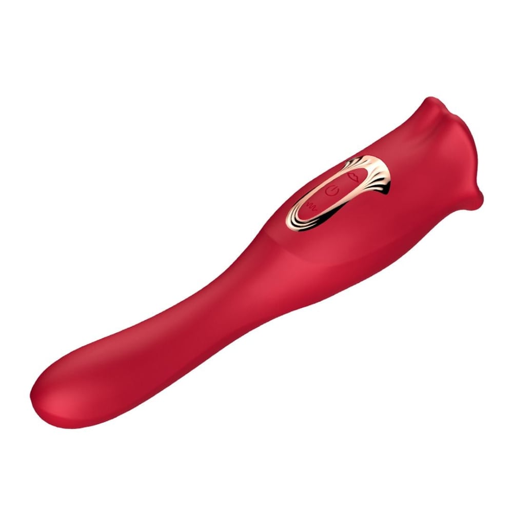 Vibrador 2 Em 1 Formato De Boca 10 Modos De Estimulação E 7 Modos De Vibração - Imagem 3