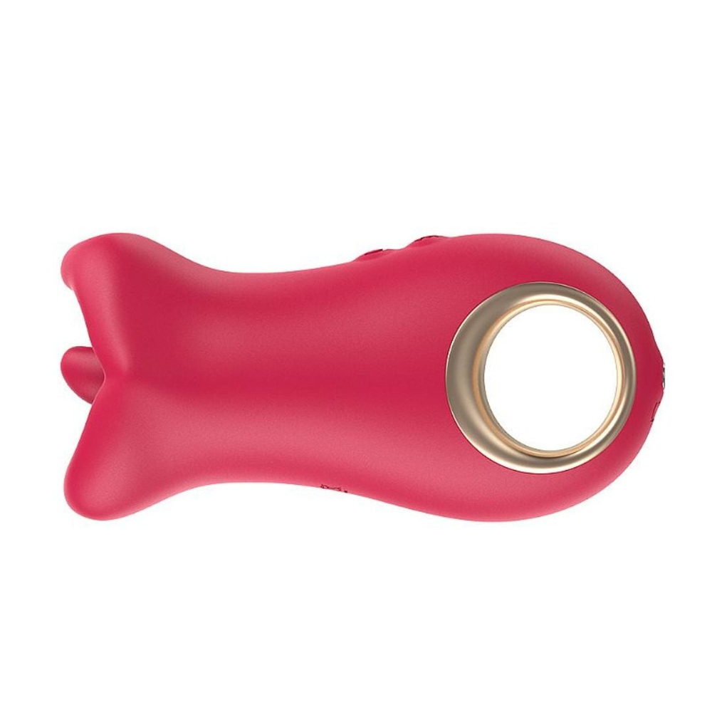 Vibrador Aroa Formato De Boca 10 Modos De Vibração Vibe Toys - Imagem 3