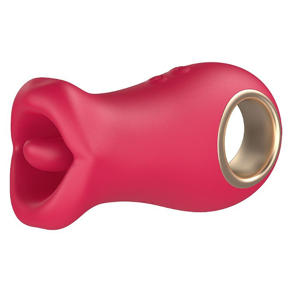 Vibrador Aroa Formato De Boca 10 Modos De Vibração Vibe Toys - Imagem 5