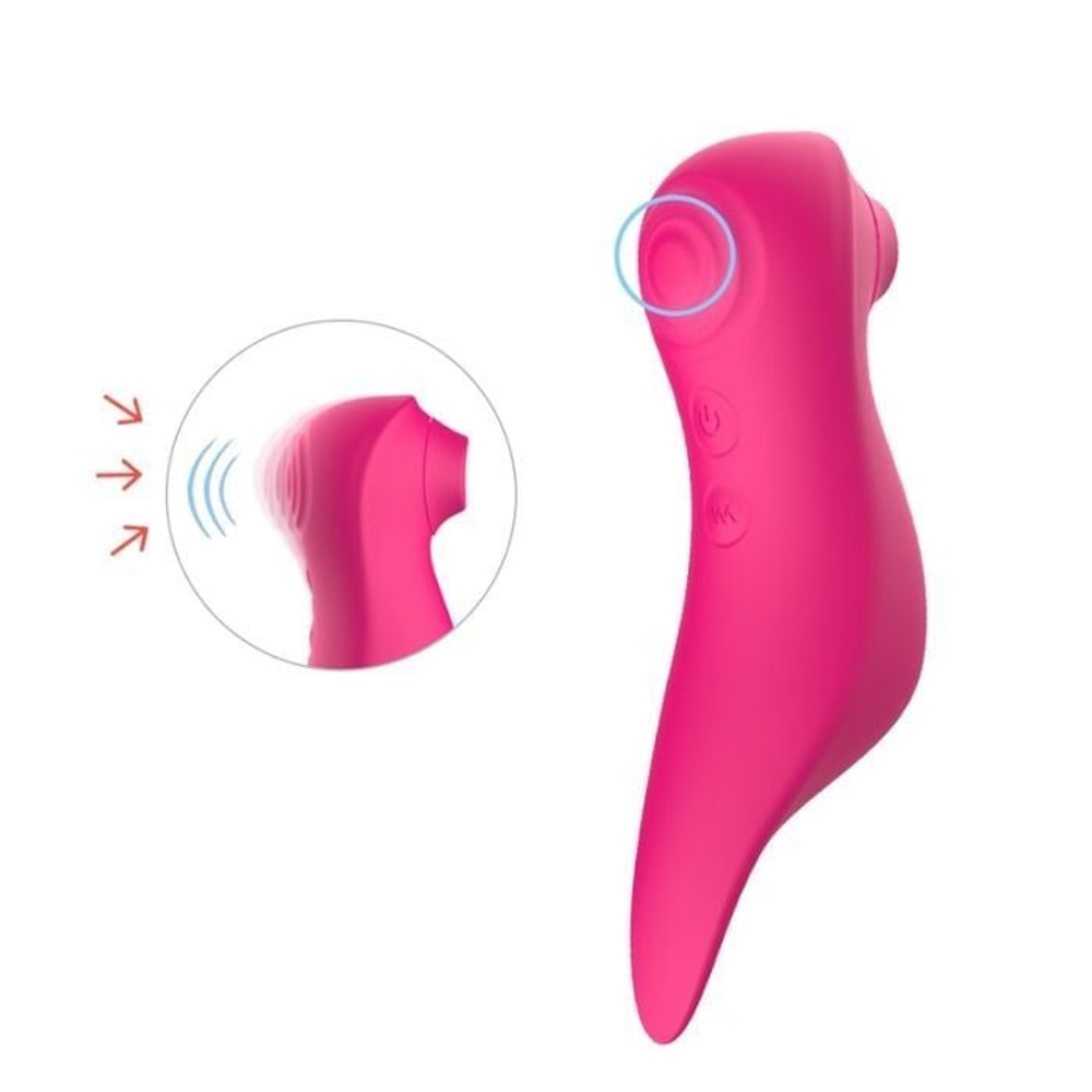 Vibrador Birdie Com Estumulador Clitoriano Duplo Vibe Toys - Imagem 7
