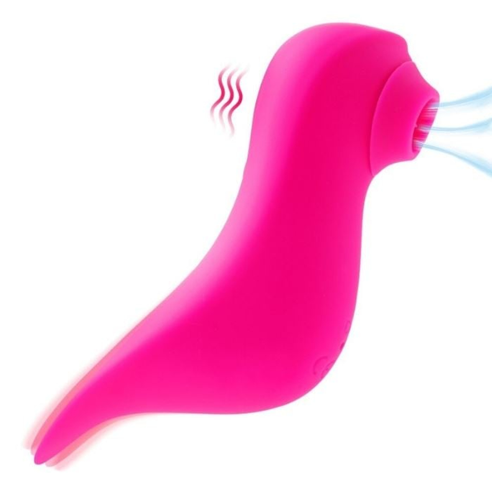 Vibrador Birdie Com Estumulador Clitoriano Duplo Vibe Toys - Imagem 5