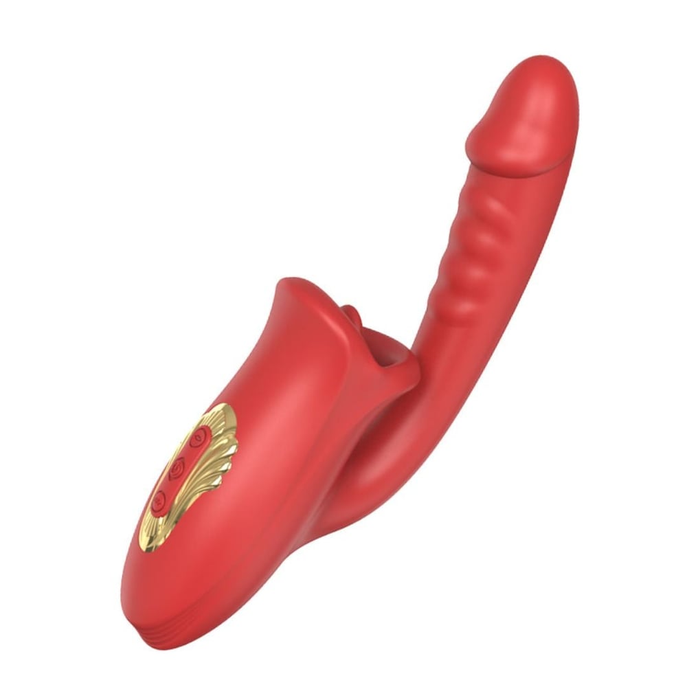 Vibrador Boca Sensual 10 Modos De Estimulação Vibe Toys - Imagem 2