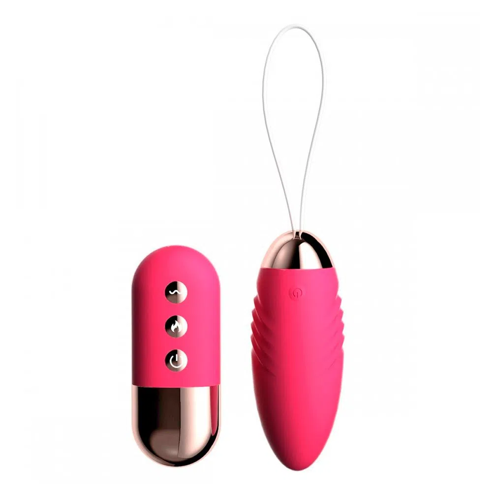 Vibrador Bullet 10 Vibrações Com Controle E Aquecimento Lilo - Imagem 8
